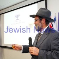6-4-14. Opening of new home of Betar at Central Shul coincides with the 90th anniversary of Betar in Australia. Photo: Peter Haskin