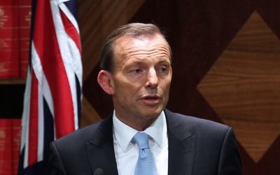Prime Minister Tony Abbott.