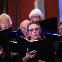 15-6-14. Temple Beth Israel. Sacred Music Concert - An Interfaith Celebration. Members of the Camberwell Choral. Photo: Peter Haskin 15-6-14. Temple Beth Israel. Sacred Music Concert - An Interfaith Celebration. Members of the Camberwell Choral. Photo: Peter Haskin