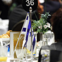 11-5-14. Caulfield Hebrew Congregation. Yom Ha atazmaut Breakfast, Crown Palladium.  Photo: Peter Haskin