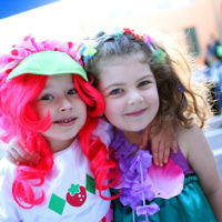 14-3-14. Mt Scopus, FKI Campus. Purim. Photo: Peter Haskin