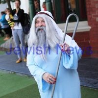 14-3-14. Sholem Aleichem College. Purim. Photo: Peter Haskin