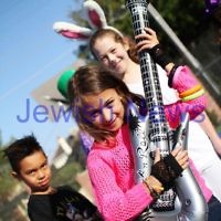 14-3-14. Sholem Aleichem College. Purim. Photo: Peter Haskin