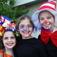14-3-14. Sholem Aleichem College. Purim. Photo: Peter Haskin
