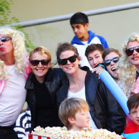 17-3-14. Purim at Bialik College. Photo: Peter Haskin