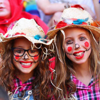 17-3-14. Purim at Bialik College. Photo: Peter Haskin