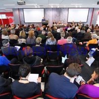 8-6-14. Limmud Oz 2014. "Asylum seekers: facts, politics and ethics" Robert Richter. Photo: Peter Haskin