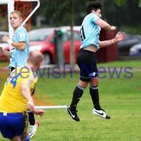 4-5-14. Soccer. North Caulfield Maccabi lost to Beaumaris 1-3. Caulfield Park. Photo: Peter Haskin