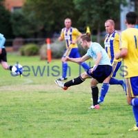 4-5-14. Soccer. North Caulfield Maccabi lost to Beaumaris 1-3. Caulfield Park. Photo: Peter Haskin