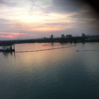 Claudia and George entered this sunset photo.