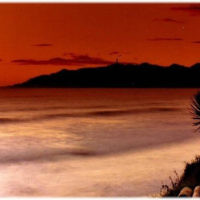 Des Bellamy entered this photo of sunset at Byron Bay. Des Bellamy entered this photo of sunset at Byron Bay.