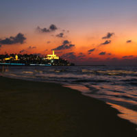 Joshua Silver entered this photo taken from Tel Aviv in December 2014.