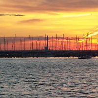 Peter Shonberg entered this photo taken at sunset at St Kilda Beach. Melbourne.