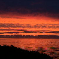 Yael Rothschild entered this sunset photo taken in Frankston (Victoria).