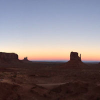Kate Rudzyn entered this sunset photo taken at Monument Valley, USA in December 2014. Kate Rudzyn entered this sunset photo taken at Monument Valley, USA in December 2014.