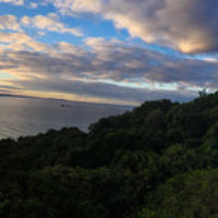 Mark Moray entered this sunset photo taken at Byron Bay in April 2014.
