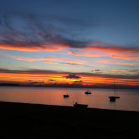 Pam Borman entered this sunset photo taken at Mission Beach, Queensland.