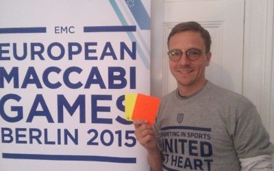 Alexander Sobbotta says any racism will be given the red card at this month’s European Maccabi Games.