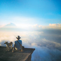 2012-13 holiday photo winner: The Pacaya Volcano in Guatemala taken by Dovi Broner.