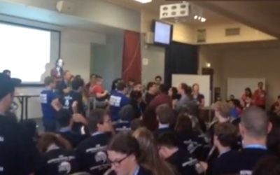 A screengrab of the NUS national conference.