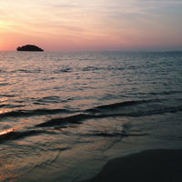 Emily Kaplan entered this sunset photo taken at Otress Beach, Cambodia.  