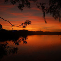 Jeni Doyle entered this sunset photo taken at the Matilda Roadhouse, Queensland. Jeni Doyle entered this sunset photo taken at the Matilda Roadhouse, Queensland.