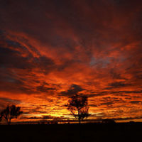 Jeni Doyle entered this sunset photo taken at Uluru Kata-Tjuta National Park in central Australia. Jeni Doyle entered this sunset photo taken at Uluru Kata-Tjuta National Park in central Australia.