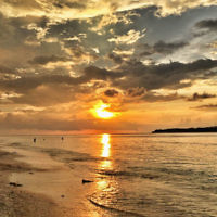 Louise Evans entered this sunset photo taken in Laos. Louise Evans entered this sunset photo taken in Laos.