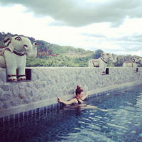 Marija Unfirer entered this photo taken at a swimming pool in Thailand. Marija Unfirer entered this photo taken at a swimming pool in Thailand.