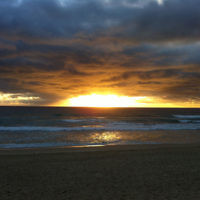 Samantha Goston entered this sunset photo taken  in Canberra in April.