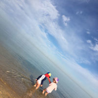 Shari Rothschild entered this photo of twins Laila and Jacob enjoying Frankston beach on the morning of New Year’s Eve 2015. Shari Rothschild entered this photo of twins Laila and Jacob enjoying Frankston beach on the morning of New Year’s Eve 2015.