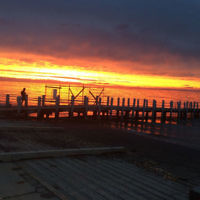 Alex Breuer entered this sunset photo taken at St Kilda Beach. Alex Breuer entered this sunset photo taken at St Kilda Beach.