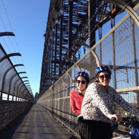 Devorah Adelist entered this photo taken on the Sydney Harbour Bbridge.