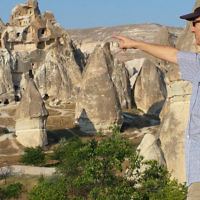 Diane Shonberg entered this photo of her husband Peter in Cappadocia, Turkey.