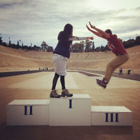Lori Gross entered this photo taken at the Pantheon Stadium, Athens.