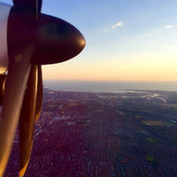 Marcie Meinrath entered this sunset photo taken over Melbourne.