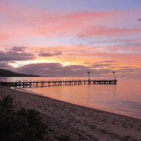 Melissa Morris entered this sunset photo taken at Safety Beach, Victoria. Melissa Morris entered this sunset photo taken at Safety Beach, Victoria.