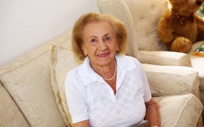 Vera Danos pictured in Melbourne this week. Photo: Peter Haskin.
