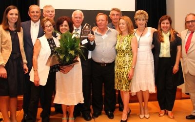 Jewish communal leaders with their Greek counterparts were joined by state parliamentarians at the event.