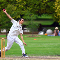 13-3-16. Maccabi Third XI grand final v Bentleigh at Fawkner Park. Photo: Peter Haskin 13-3-16. Maccabi Third XI grand final v Bentleigh at Fawkner Park. Photo: Peter Haskin