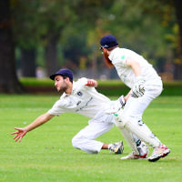 13-3-16. Maccabi Third XI grand final v Bentleigh at Fawkner Park. Photo: Peter Haskin 13-3-16. Maccabi Third XI grand final v Bentleigh at Fawkner Park. Photo: Peter Haskin