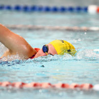29-11-15. Maccabi Victoria swimathon at Bialik College. Photo: Peter Haskin