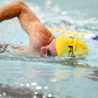 29-11-15. Maccabi Victoria swimathon at Bialik College. Photo: Peter Haskin