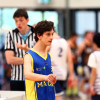 29-11-15. Maccabi All Abilities basketball team in action at a tournament held at Bialik College. Photo: Peter Haskin 29-11-15. Maccabi All Abilities basketball team in action at a tournament held at Bialik College. Photo: Peter Haskin