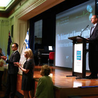 27-1-16. Holocaust Rememberance Day at Glen Eira Town Hall.  Photo: Peter Haskin
