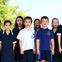 20-3-16. In One Voice 2016. Bialik College. Photo: Peter Haskin