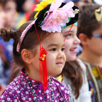 Purim 2016. Mt Scopus, FKI campus. Photo: Peter Haskin