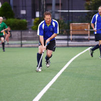 29-2-16. Maccabi Hockey veterans defeated Power House 3-2 in the 2015/16 Summer season grand final. Danny Grunfeld. Photo: Peter Haskin 29-2-16. Maccabi Hockey veterans defeated Power House 3-2 in the 2015/16 Summer season grand final. Danny Grunfeld. Photo: Peter Haskin