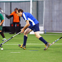 29-2-16. Maccabi Hockey veterans defeated Power House 3-2 in the Summer season grand final. Gary Beville. Photo: Peter Haskin 29-2-16. Maccabi Hockey veterans defeated Power House 3-2 in the Summer season grand final. Gary Beville. Photo: Peter Haskin