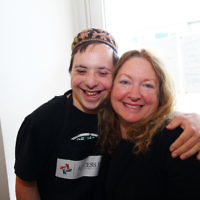 26-11-15. Access Inc 4th annual pop up cafe. Photo: Peter Haskin